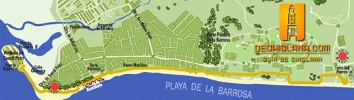 Ruta de la Playa. Interessante Strecken en Chiclana